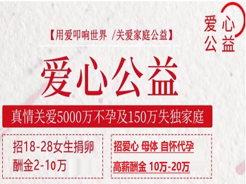龙圩捐卵助孕生子 爱心志愿者招募